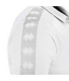 Particolare della spalla della Polo Shedir MC AD da uomo colore bianco