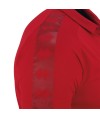 Particolare della spalla della Polo Shedir MC AD da uomo colore rosso