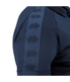 Particolare della spalla della Polo Shedir MC AD da uomo colore navy