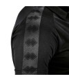 Particolare della spalla della Polo Shedir MC AD da uomo colore nero
