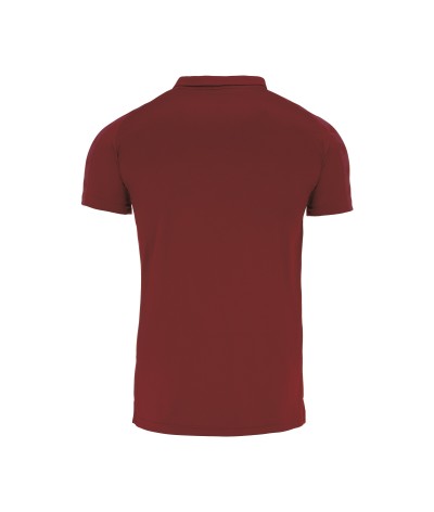 Polo Shedir MC AD da uomo di colore granata